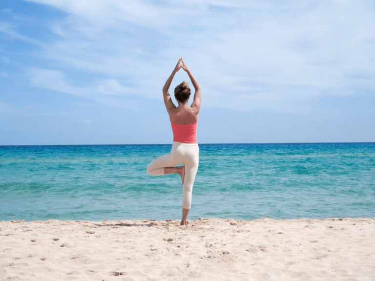 Sardinia Yoga at the beach